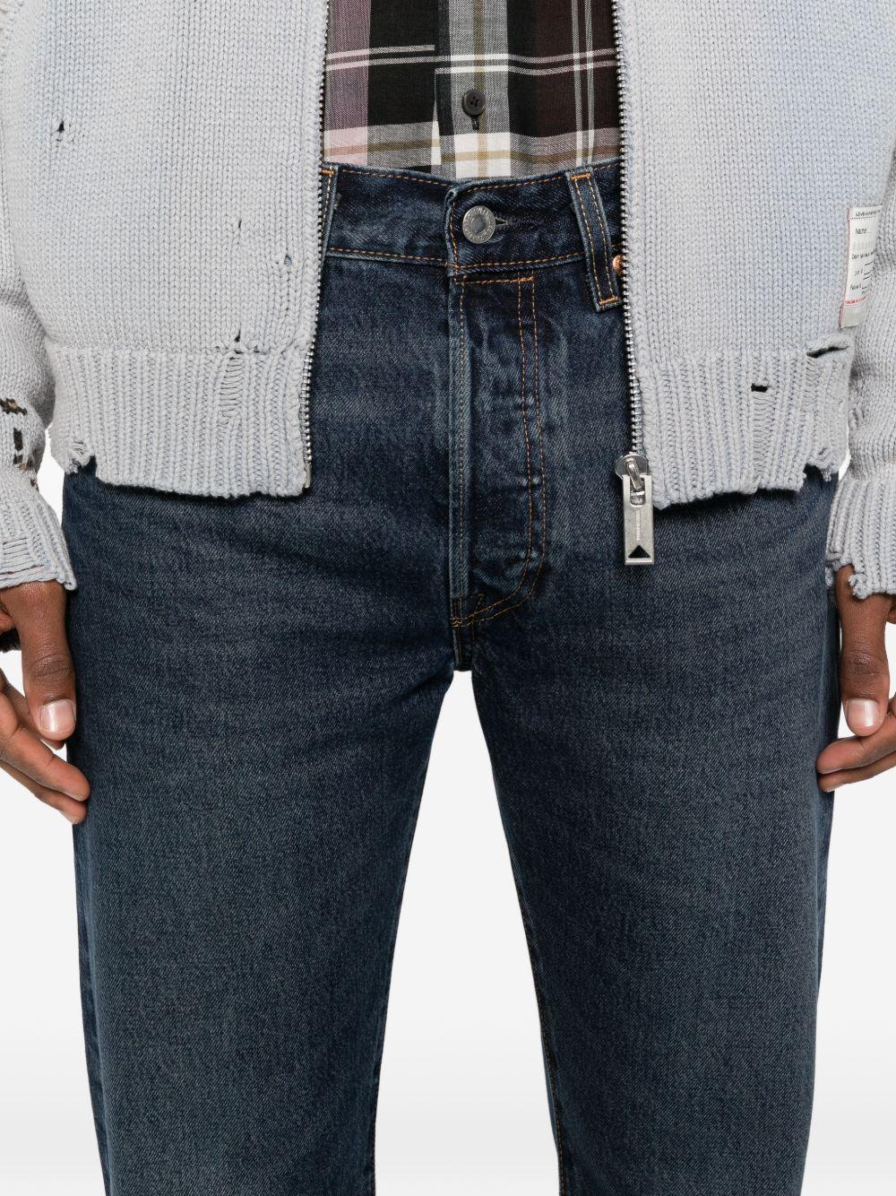 Jeans 501 con bottoni in blu Levi's - uomo 