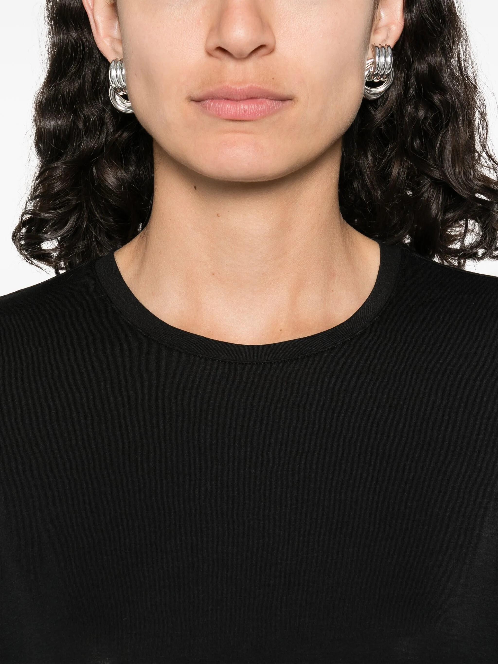 Abito stile T-shirt in nero Toteme - donna 
