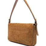 Borsa a spalla Harlow in marrone Staud - donna 