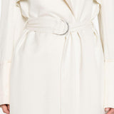 Trench coat con cintura Vela in beige Entire studios - donna 