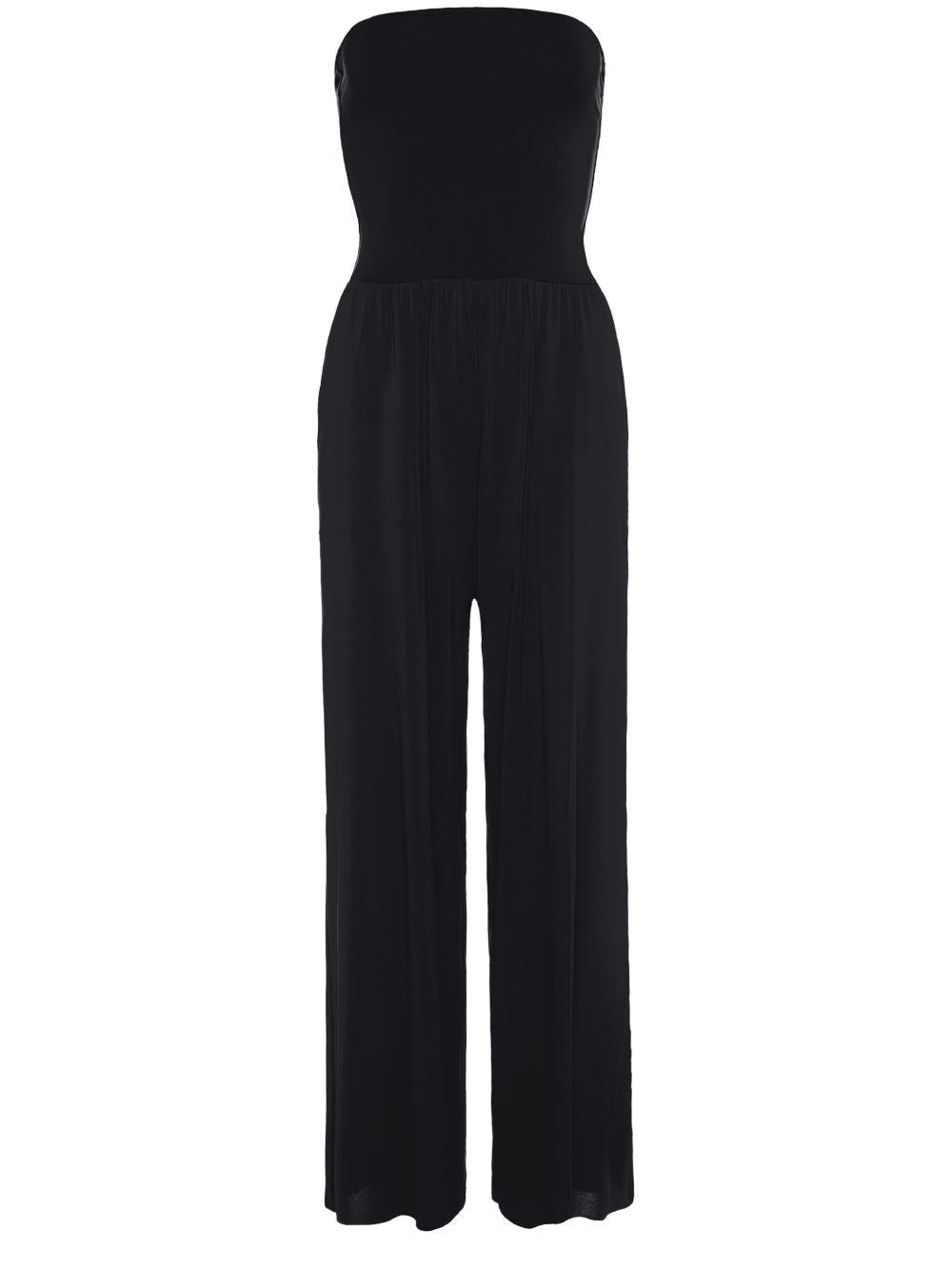 Pantalone dao a gamba dritta in nero Eres - donna 