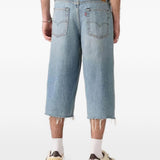 Shorts 478™ Baggy Capri con frange in blu Levi's - uomo 