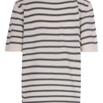 Polo a righe in bianco e blu A.P.C. - uomo 