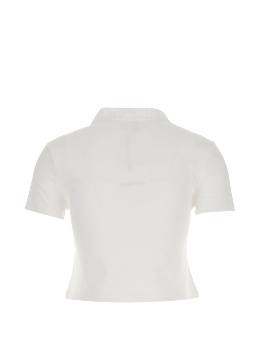 T-shirt con logo in marrone Shushu/tong - donna 
