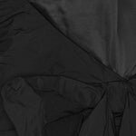 Abito corto con fiocco in nero Rotate - donna 