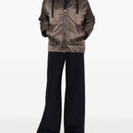 Giacca Mtcdaria con cappuccio in marrone Max Mara the cube - donna 