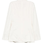Blazer doppiopetto in avorio Elie saab - donna 