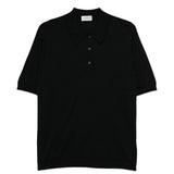 Polo ISIS in nero John smedley - uomo 