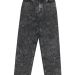 Jeans a gamba dritta in nero Golden goose - donna 