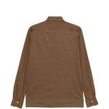 Polo a maniche lunghe Positano in marrone Kiton - uomo 