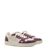 Sneakers Dice in beige e bordeaux 