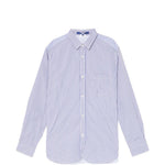 Camicia a righe in blu Junya Watanabe MAN - uomo 