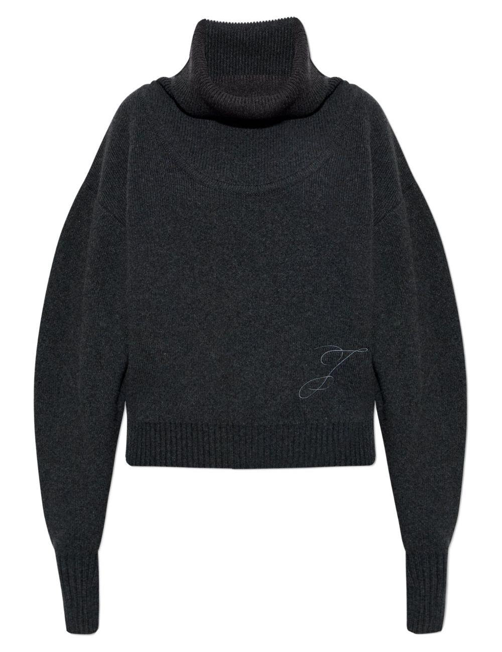 Maglione "la maille pallone" in grigio Jacquemus - donna 