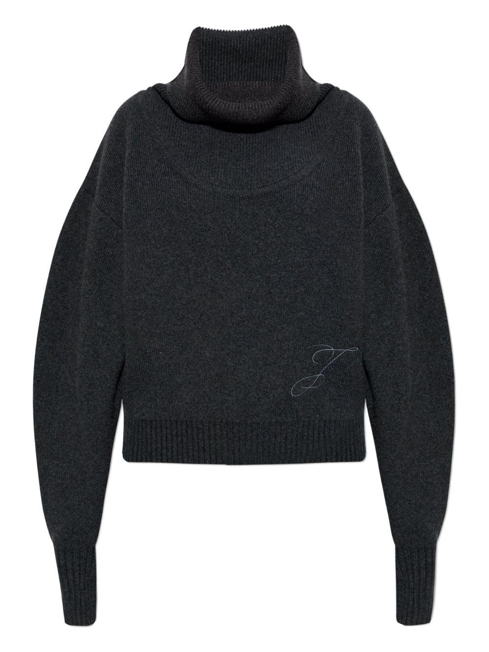 Maglione "la maille pallone" in grigio Jacquemus - donna 