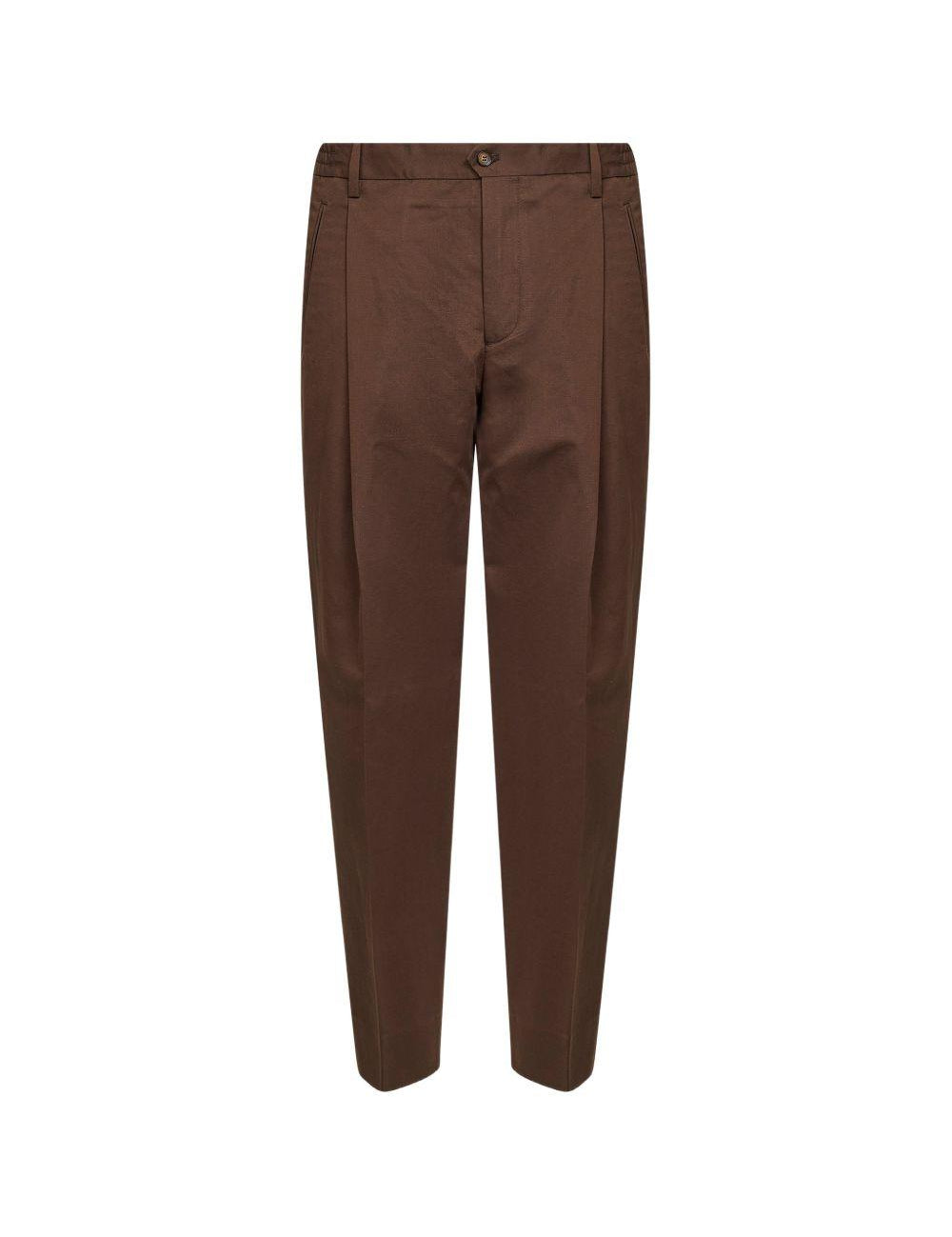 Pantaloni manhattan in marrone Briglia 1949 - uomo 