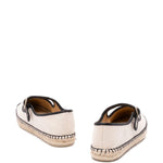 Espadrilles con fibbia in bianco Castañer - donna 