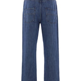 Jeans a gamba dritta in blu Namacheko - uomo 