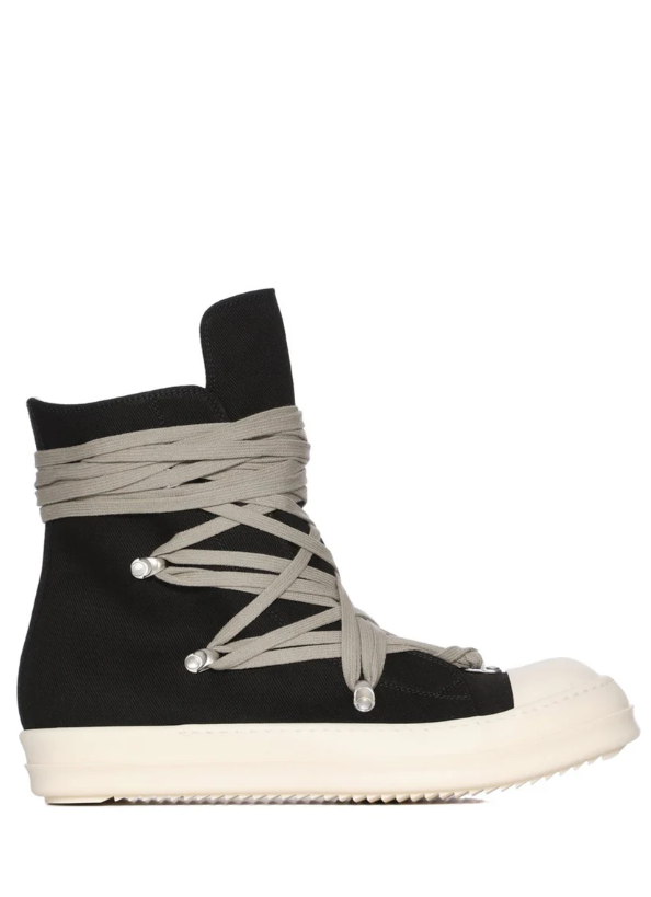 Sneakers Megalace in nero Rick Owens Drkshdw  - donna 