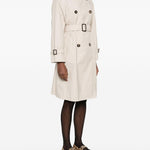 Trench con cintura in avorio Max Mara the cube - donna 