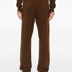 Pantaloni sportivi a coste in marrone Entire studios - unisex 