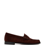 Mocassini in camoscio Weejuns in marrone Gh bass - donna 