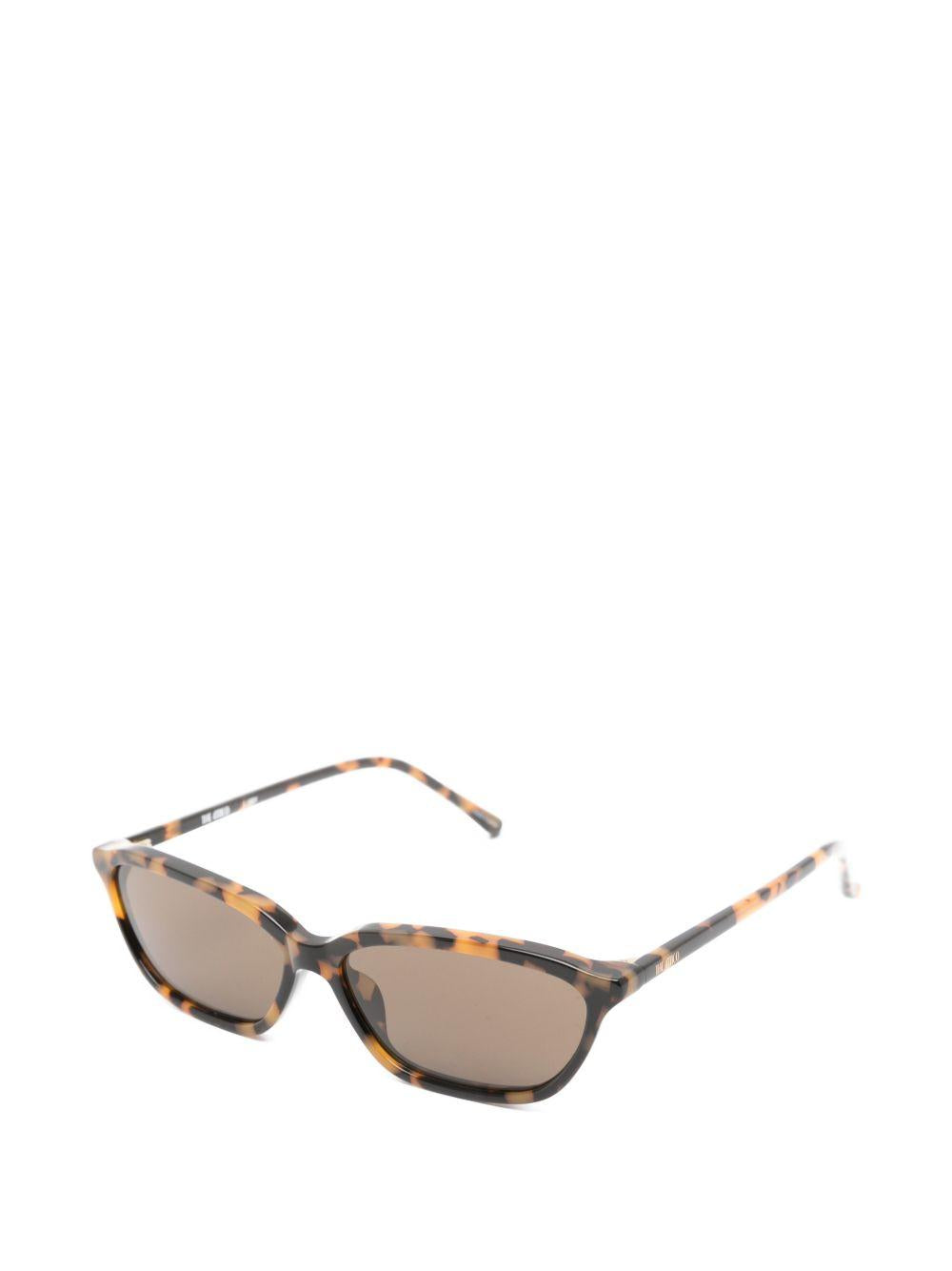 Occhiali da sole Linda Farrow Libby in marrone The attico x linda farrow - donna 