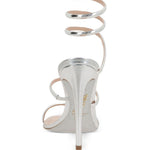 Sandali Cleo in argento Rene caovilla - donna 