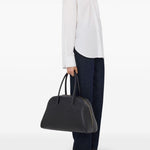 Camicia lee con ricamo in bianco Loulou de saison - donna 
