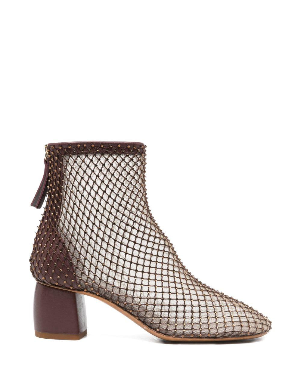 Stivaletti My Alma con borchie in marrone Forte forte - uomo 