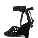 Espadrilles The High con zeppa in nero Jacquemus - donna 