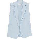 Gilet oversize in azzurro Maxmara sportmax - donna 