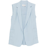 Gilet oversize in azzurro Maxmara sportmax - donna 