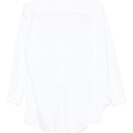 Camicia con orlo asimmetrico in bianco Comme Des Garçons - donna 