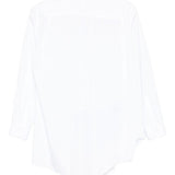 Camicia con orlo asimmetrico in bianco Comme Des Garçons - donna 