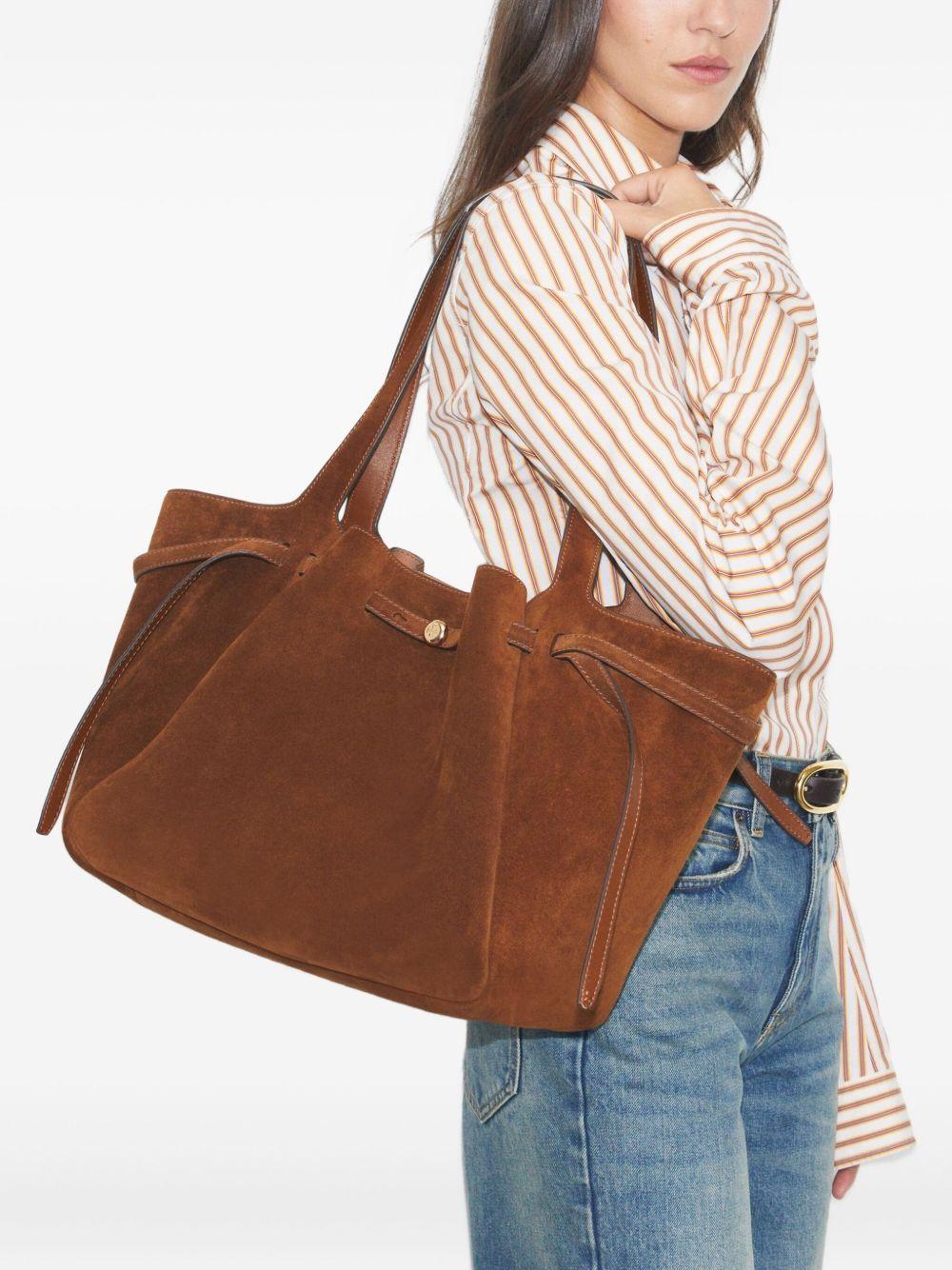 Borsa tote in suede Romy Tory Burch - donna 