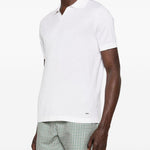 T-shirt a maglia fine con scollo a v in bianco Simkhai - uomo 