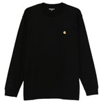 T-shirt maniche lunghe con logo carhartt wip - uomo 