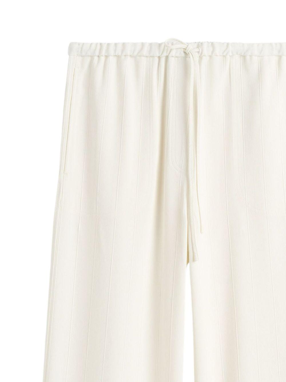 Pantaloni con coulisse in beige Toteme - donna 