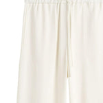 Pantaloni con coulisse in beige Toteme - donna 