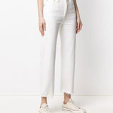 Jeans dritti a vita alta in bianco Levi's - donna 