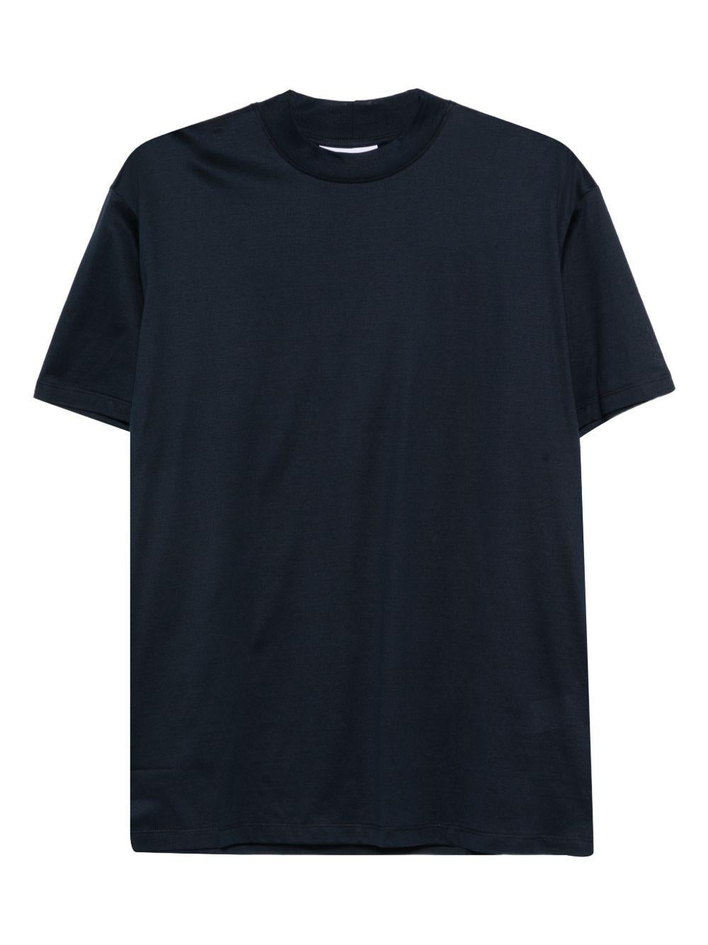 T-shirt a maniche corte in blu Tokyo luxury brand - uomo 
