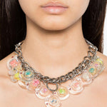 Collana con ciondoli a forma di lumaca in argento Chopova lowena - donna 