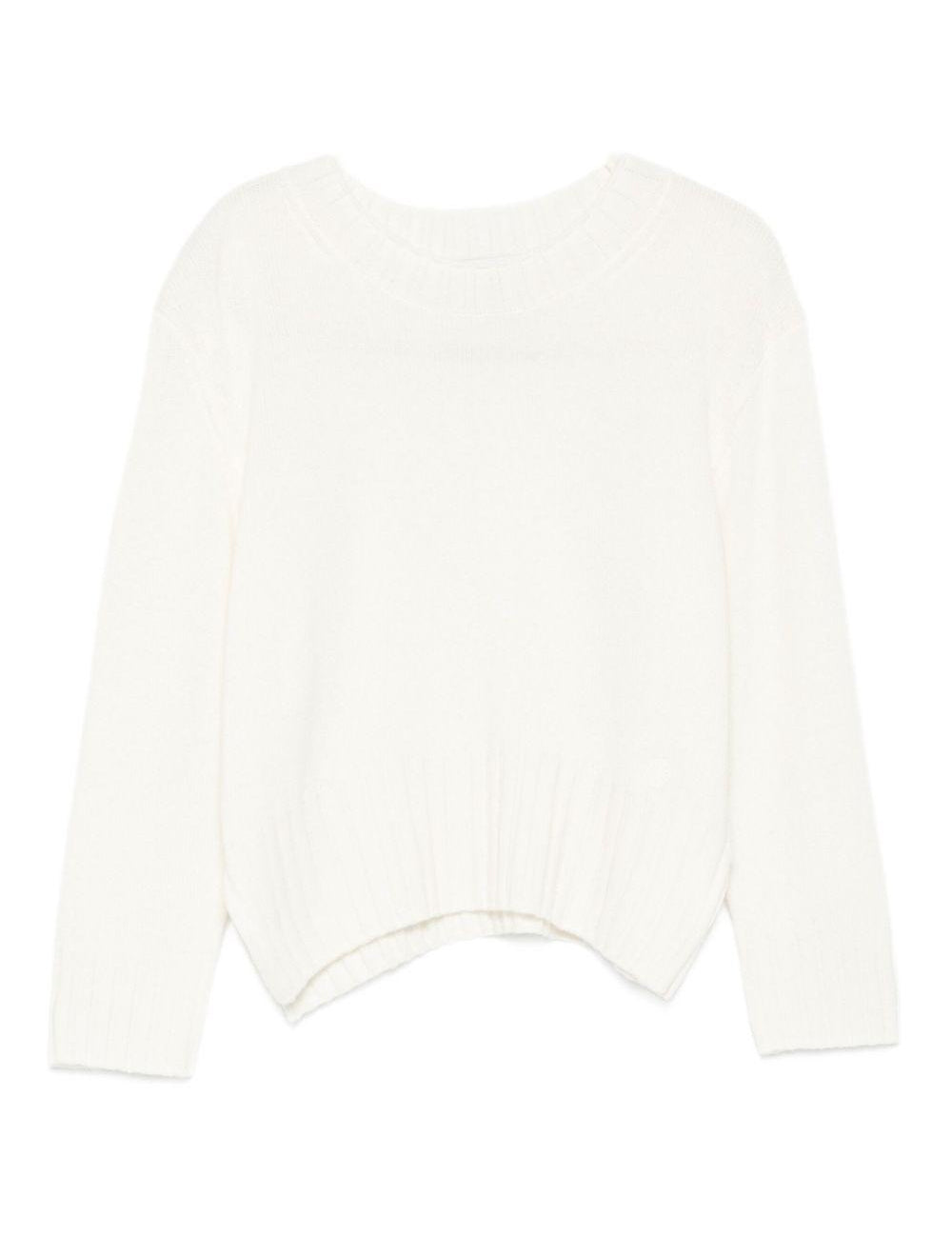 Maglione Mora in bianco LouLou de Saison - donna 