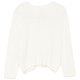 Maglione Mora in bianco LouLou de Saison - donna 