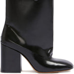 Stivaletti con tacco a blocco trunkaroo in nero Marni - donna 