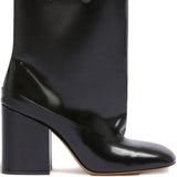 Stivaletti con tacco a blocco trunkaroo in nero Marni - donna 
