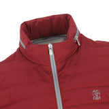 Gilet imbottito con tasche in rosso Brunello Cucinelli - uomo 