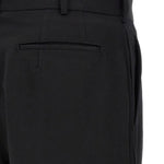 Shorts in lana in nero Comme des garcons homme plus - uomo 