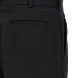 Shorts in lana in nero Comme des garcons homme plus - uomo 