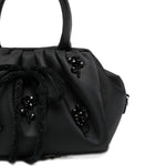 Borsa a mano con perline in nero Simone Rocha - donna 